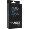 Optimale Lot de 3 Anneaux Silicone Fins Gris